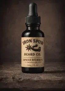 spiced bourbon, beard oil,